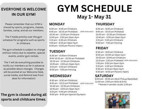 carondelet ymca schedule|Group Exercise & Facility Schedules .